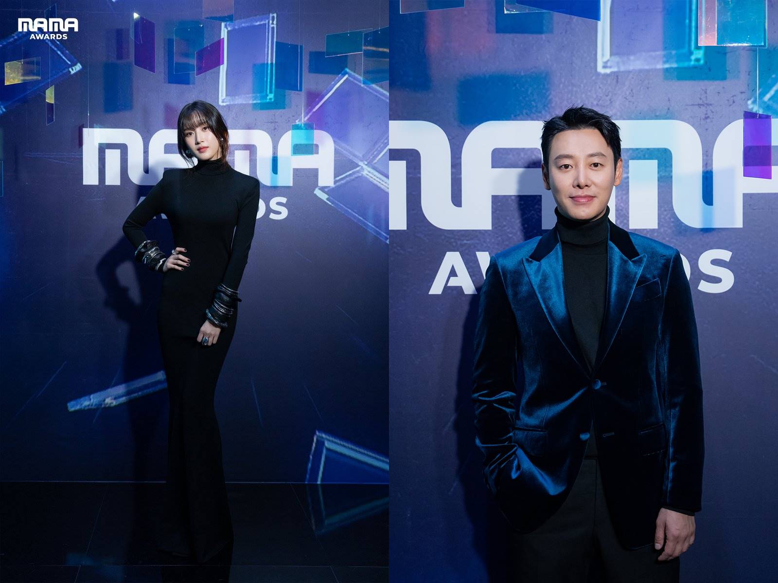 Penampilan Moon Ga Young dan Kim Dong Wook di MAMA 2022