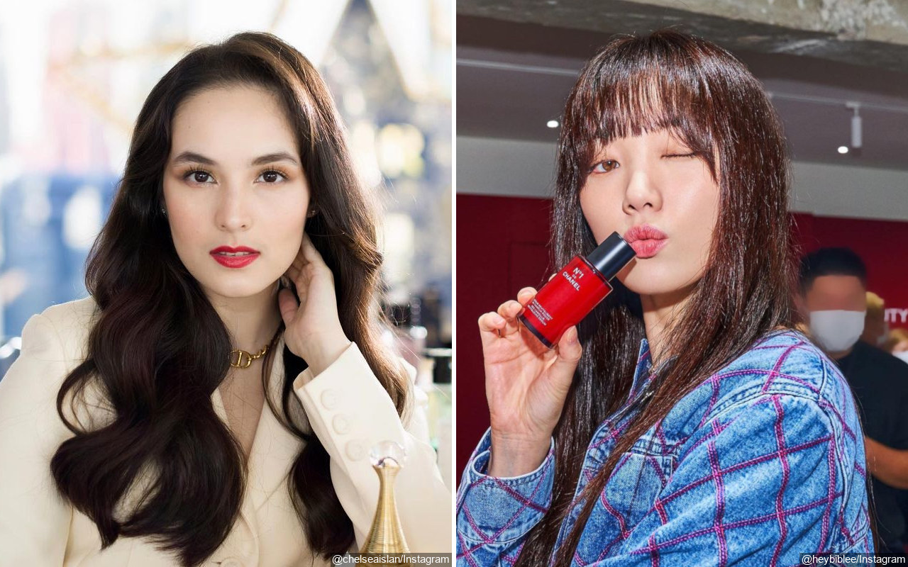 Outfit Kompak, Chelsea Islan Gak Kebanting Saat Foto Bareng Lee Sung Kyung