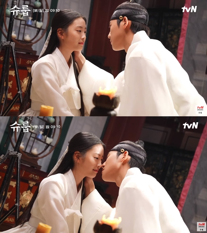 tvN Rilis Video Ciuman Moon Sang Min & Oh Ye Ju di \'Under The Queen\'s Umbrella\'
