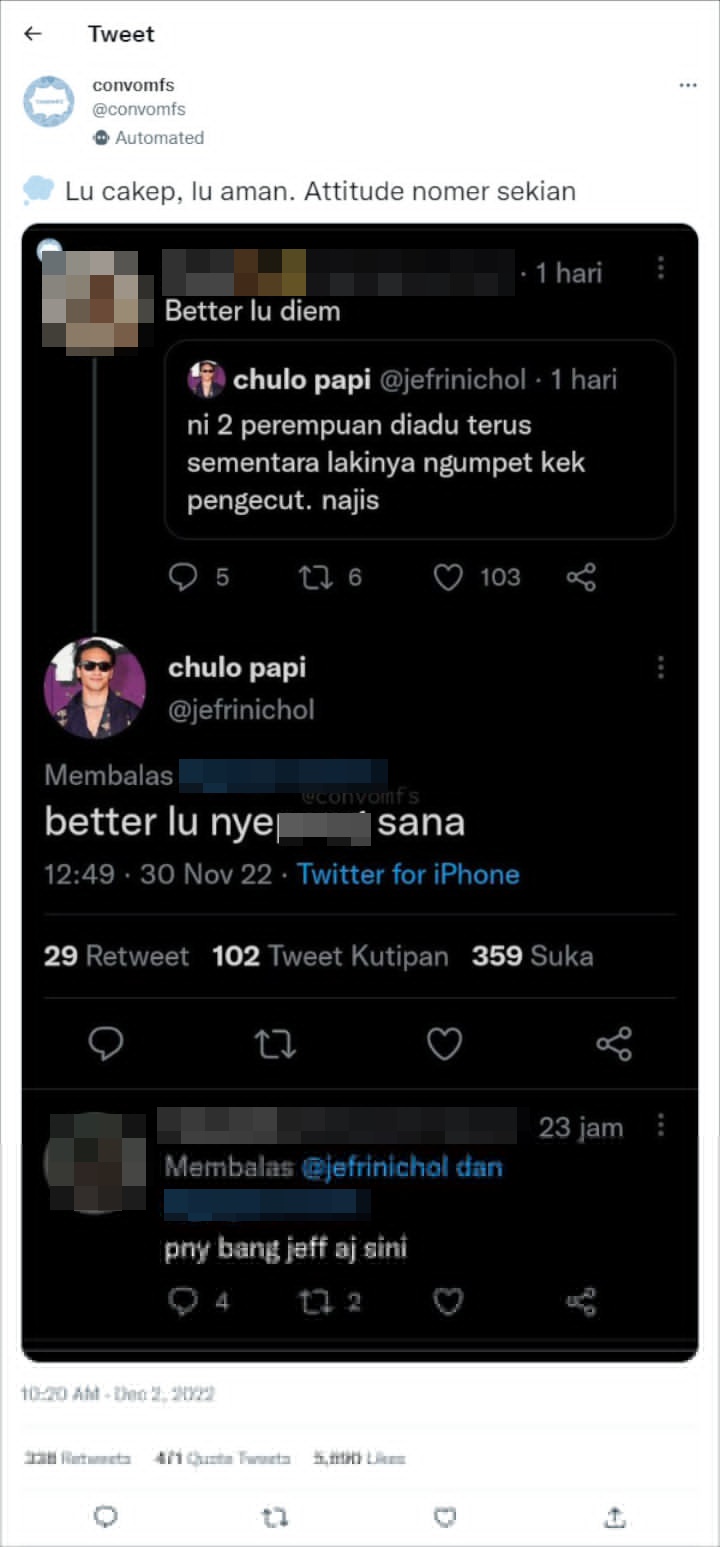 Komentar Kasar Jefri Nichol ke Netizen Banjir Hujatan Hingga Jadi Trending