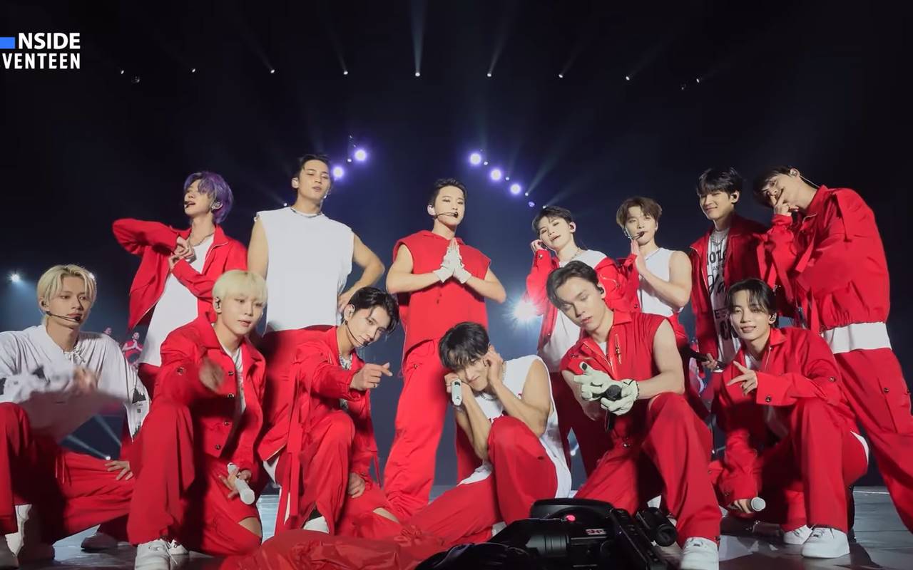 Takjub, SEVENTEEN Sampai Joget Dengar Hebohnya Carat Indonesia