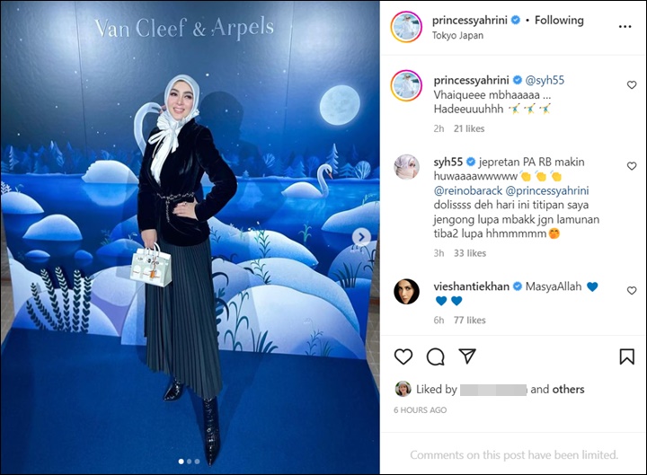 Syahrini Pamer Foto Cetar Hasil Jepretan Reino Barack
