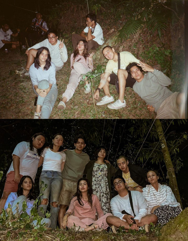 Momen Syuting di Hutan