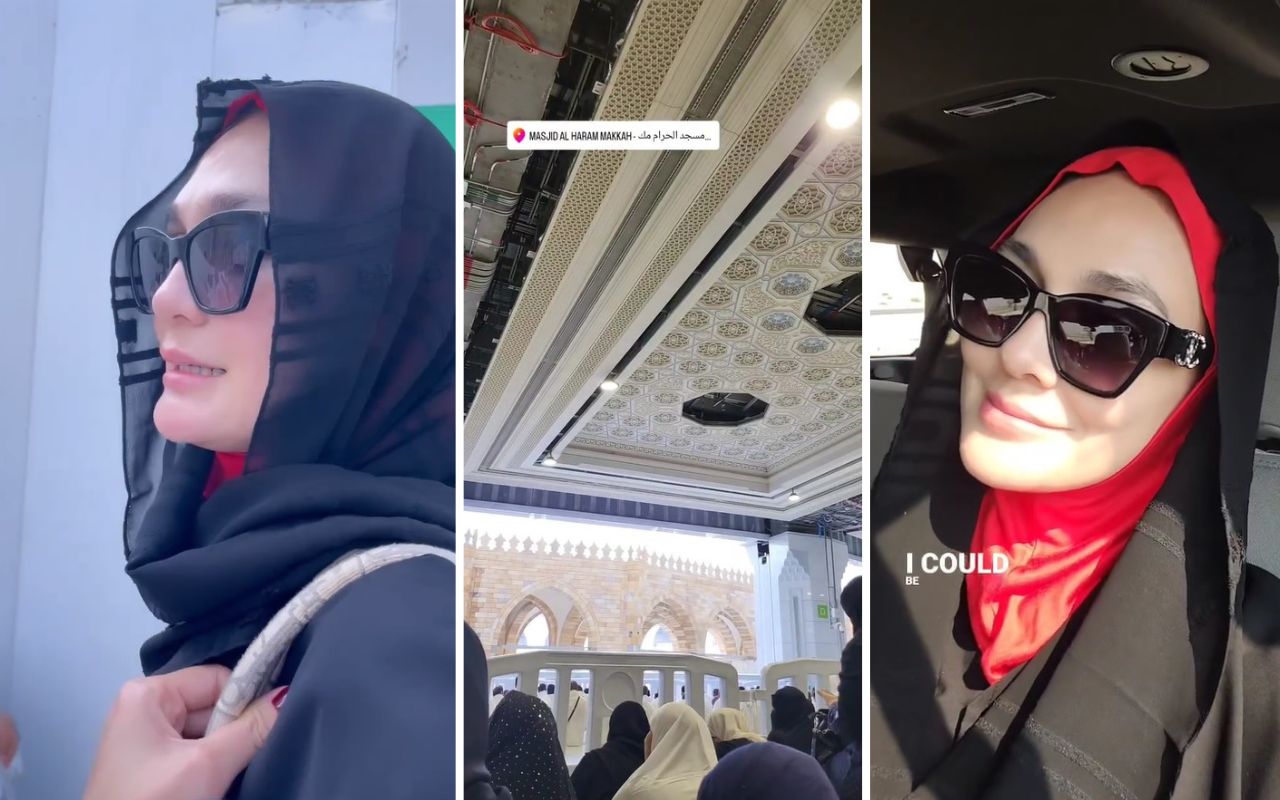 7 Momen Luna Maya Kalem Jalani Umrah Di Tengah Sentilan Denise Chariesta