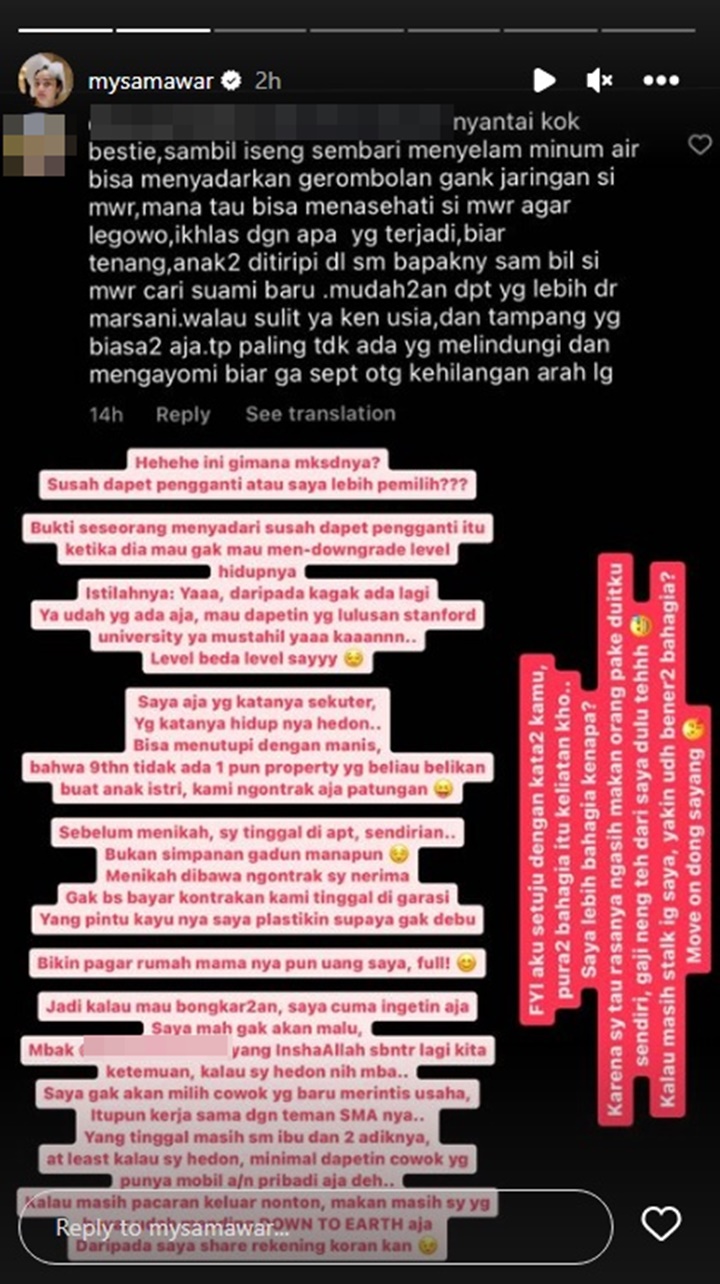 Mawar AFI Murka Diserang Haters, Balas Beberkan Aib Terbaru Mantan Suami