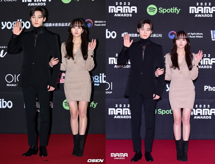 MAMA 2022 Bagikan Momen Belakang Layar Kim So Hyun Bareng Hwang Minhyun