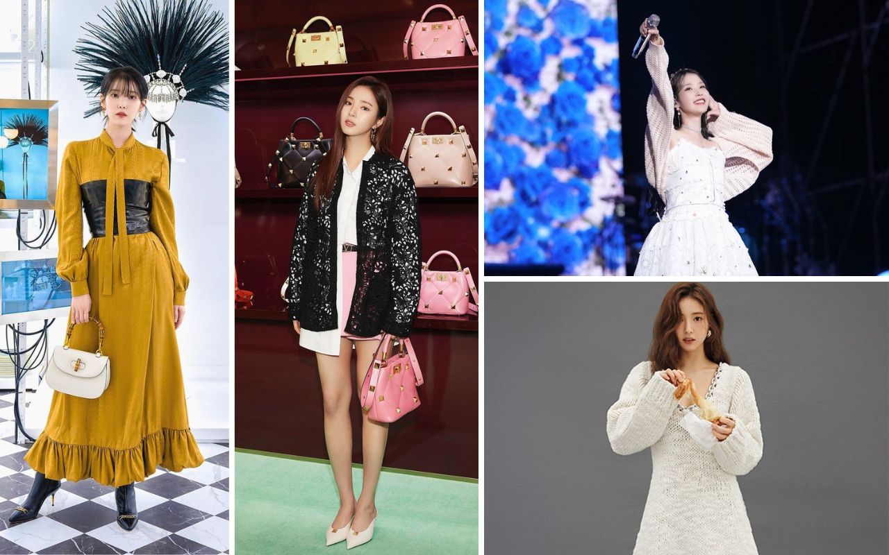 8 Adu Fashionable IU vs Shin She Kyung, Duo Seleb Papan Atas Terverifikasi Bestie