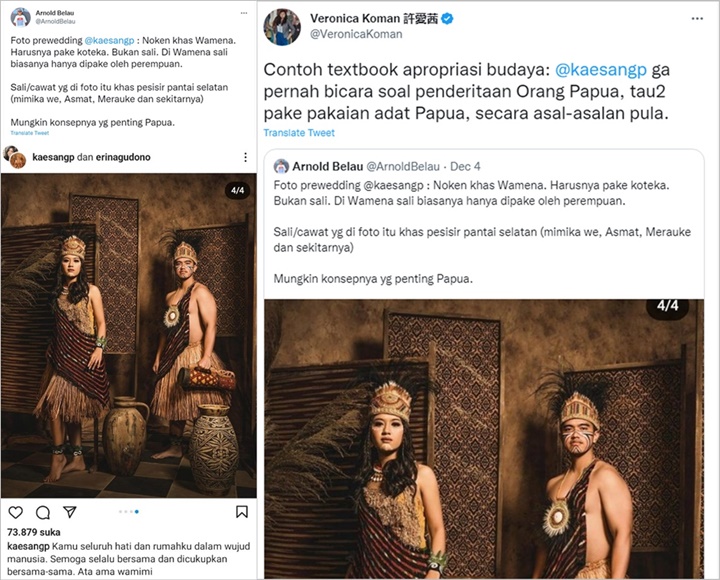 Kaesang Pangarep Dituduh Lakukan Perampasan Budaya Papua, Kok Bisa?