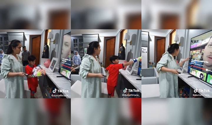 Nagita Slavina dan Rafathar Heboh Raffi Ahmad Masuk YouTube Orang Amerika