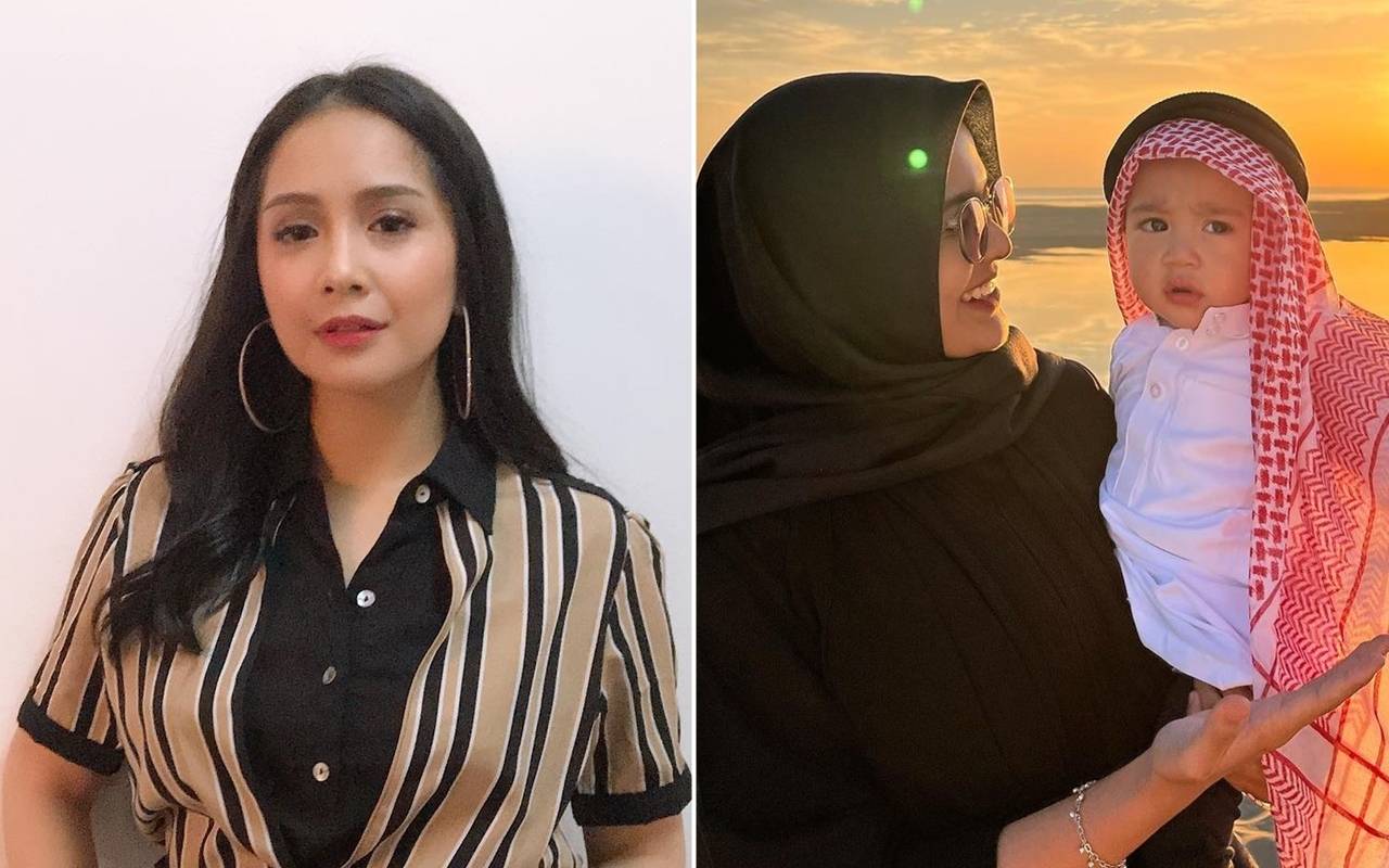 Nagita Slavina Ajak Foto Berdua, Pawang Cantik Rayyanza Cipung Malah Deg-Degan