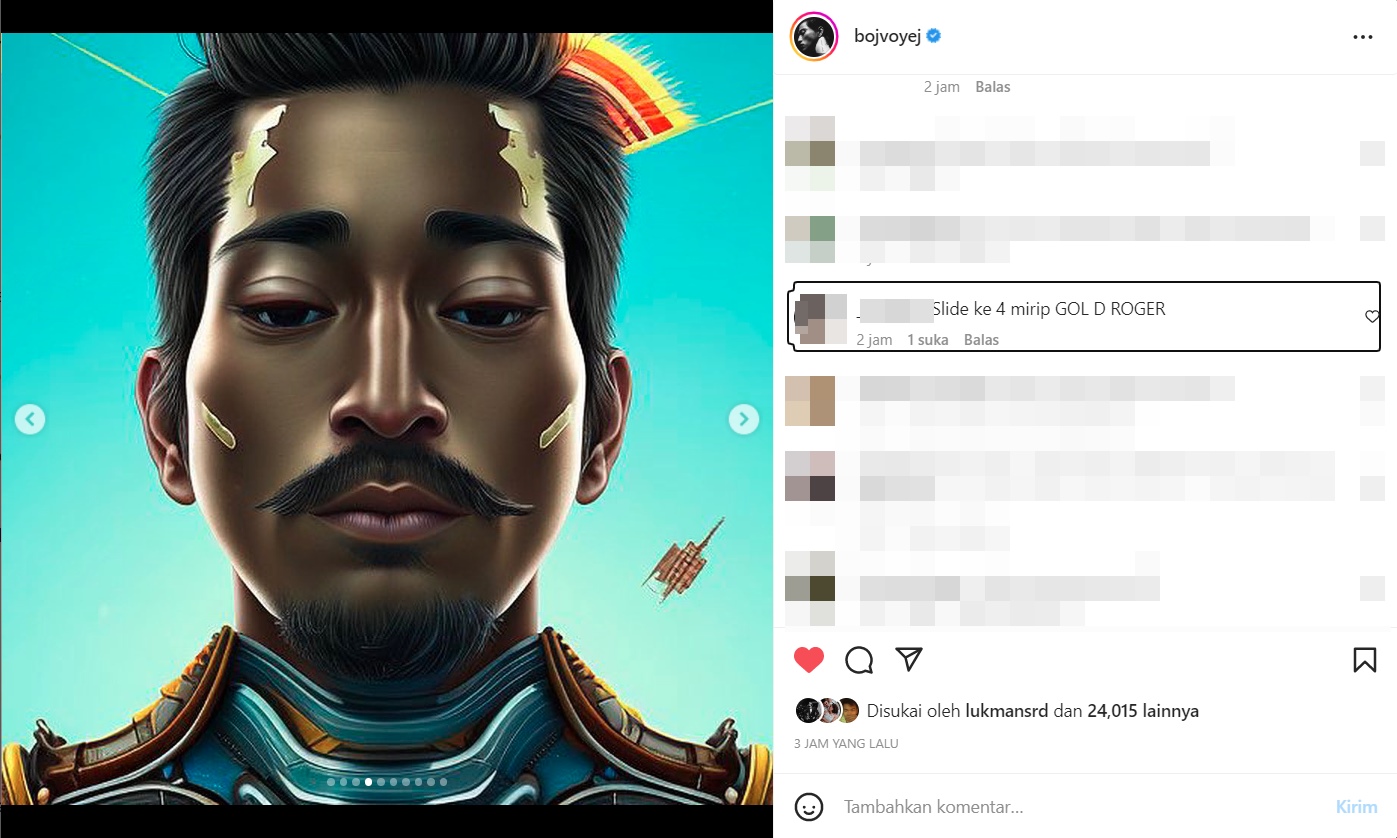 Bio One Ketularan Post Tren Avatar, Disebut Mirip Karakter One Piece