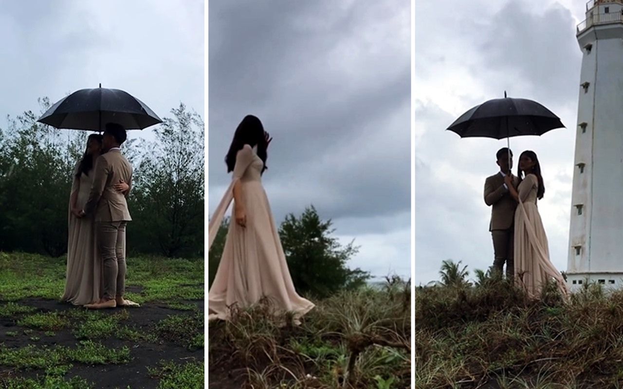 7 Potret Kaesang Pangarep-Erina Gudono di BTS Prewed Ala Drakor, Bangun Jam 3 Pagi Kejar Matahari