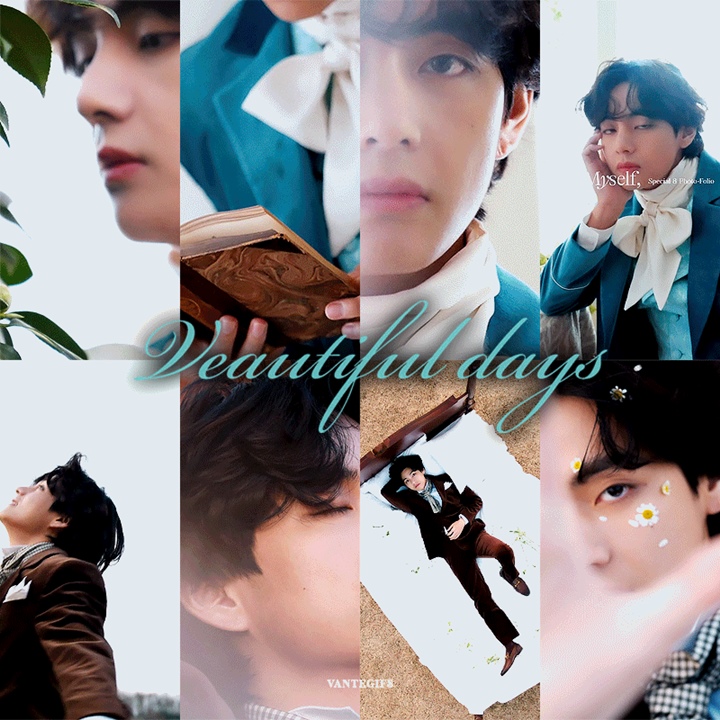 V BTS Bak Tokoh Utama Novel \'Pride and Prejudice\' di Pemotretan \'Veautiful days\'