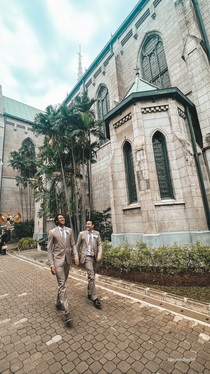 Sean Gelael Jadi Groomsmen