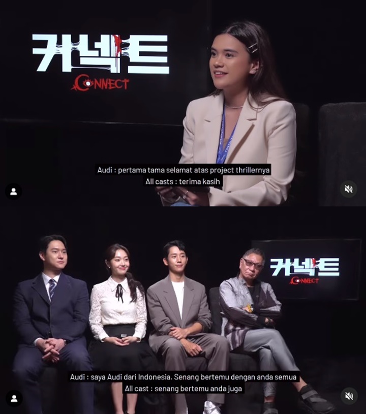 Wow! Audi Marissa Fasih Bahasa Korea Saat Wawancara Para Cast \'Connect\'