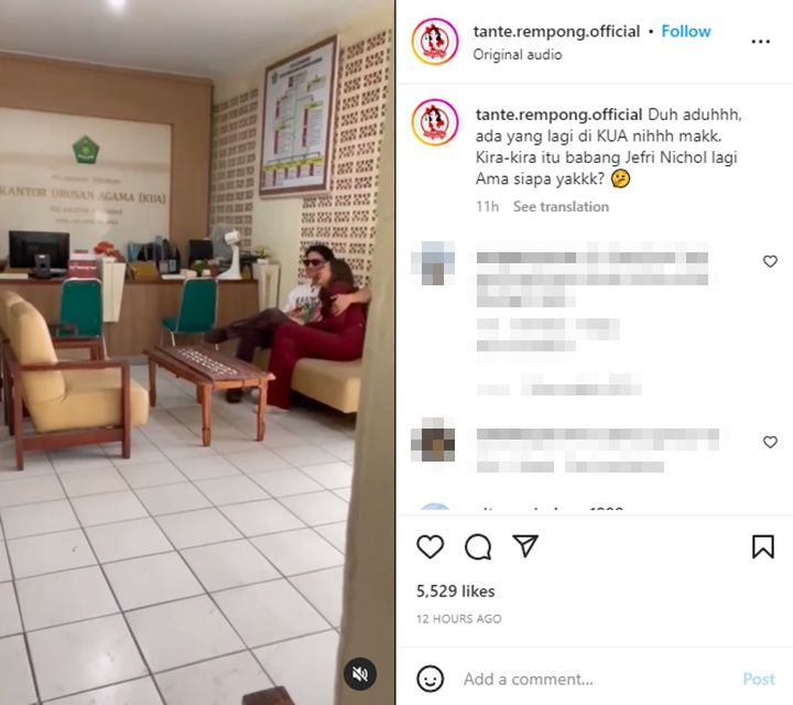 Jefri Nichol Diam-diam Datangi KUA Sambil Rangkul Cewek Bikin Kepo