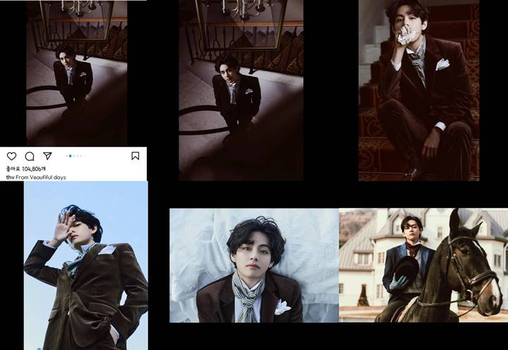 V BTS Banjir Pujian Usai Pamerkan VCut Foto-foto \'Veautiful Days\' di Instagram