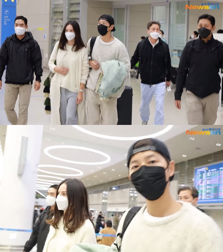 Sampai Korea, Song Joong Ki Masih Didampingi Cewek Cantik Yang Viral di Bali