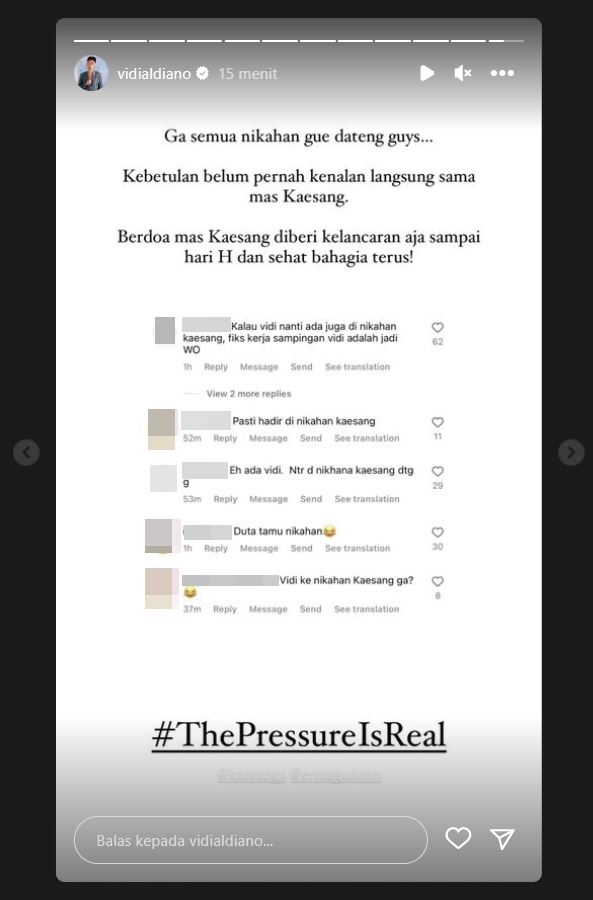 Duta Kondangan, Vidi Aldiano Tertekan Kala Ditagih Kehadiran di Nikahan Kaesang Pangarep