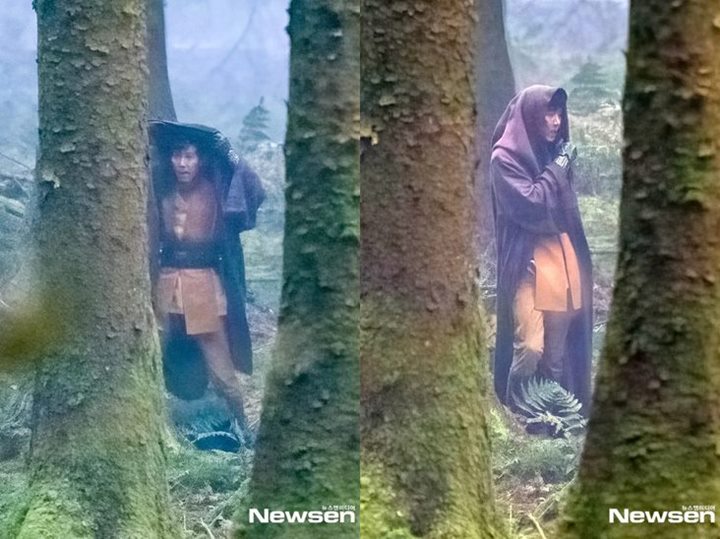 Lee Jung Jae Terpantau di Hutan Inggris untuk Syuting Star War \'The Acolyte\'
