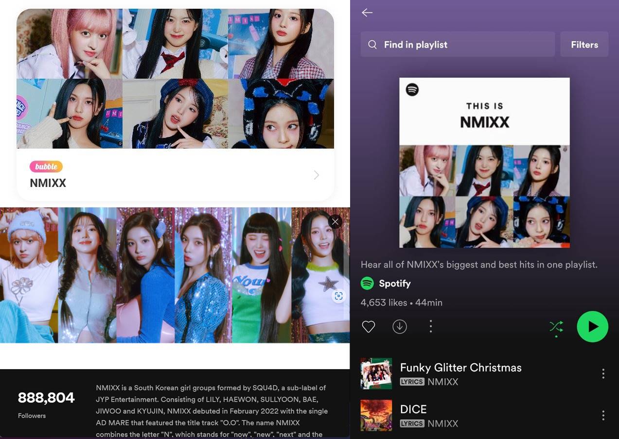 Profil Jinni langsung dihapus dari akun resmi NMIXX