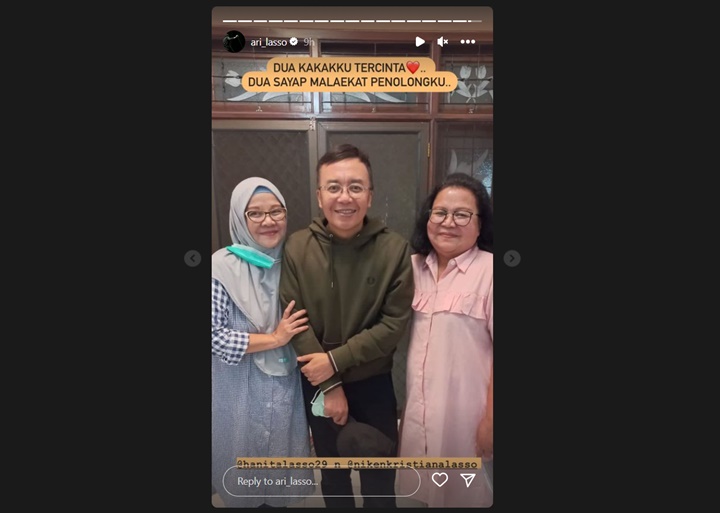 Ari Lasso Puji Kakak Cantik Berhijab sebagai Sayap Malaikat Penolongnya Ari Lasso Puji Kakak Cantik Berhijab sebagai Sayap Malaikat Penolongnya