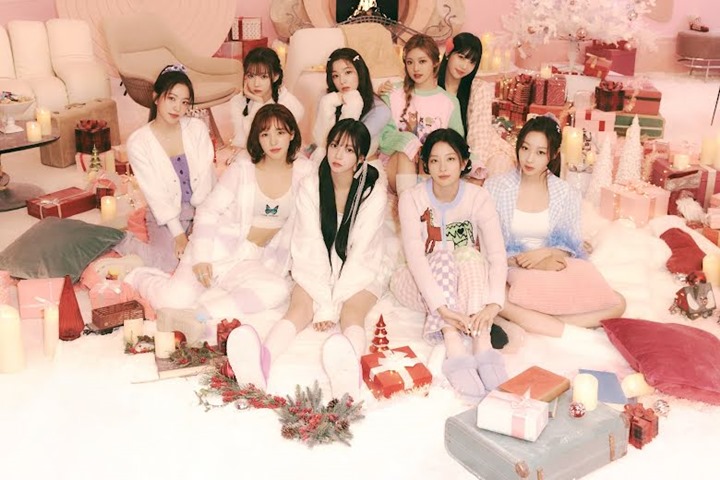 Kombinasi Visual Red Velvet dan aespa di \'Beautiful Christmas\' Bikin Klepek-Klepek