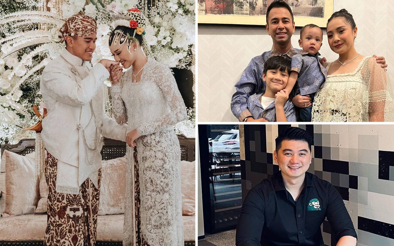 Raffi Ahmad Hingga Chef Arnold, 10 Artis Ikut Meriahkan Pernikahan Kaesang Pangarep-Erina Gudono