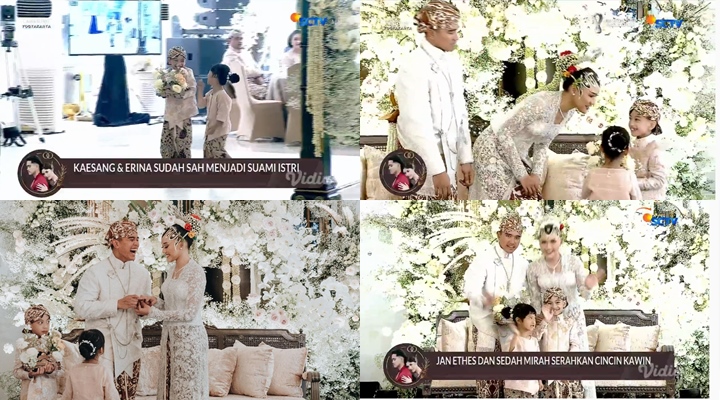 Momen Jadi Pengantar Cincin