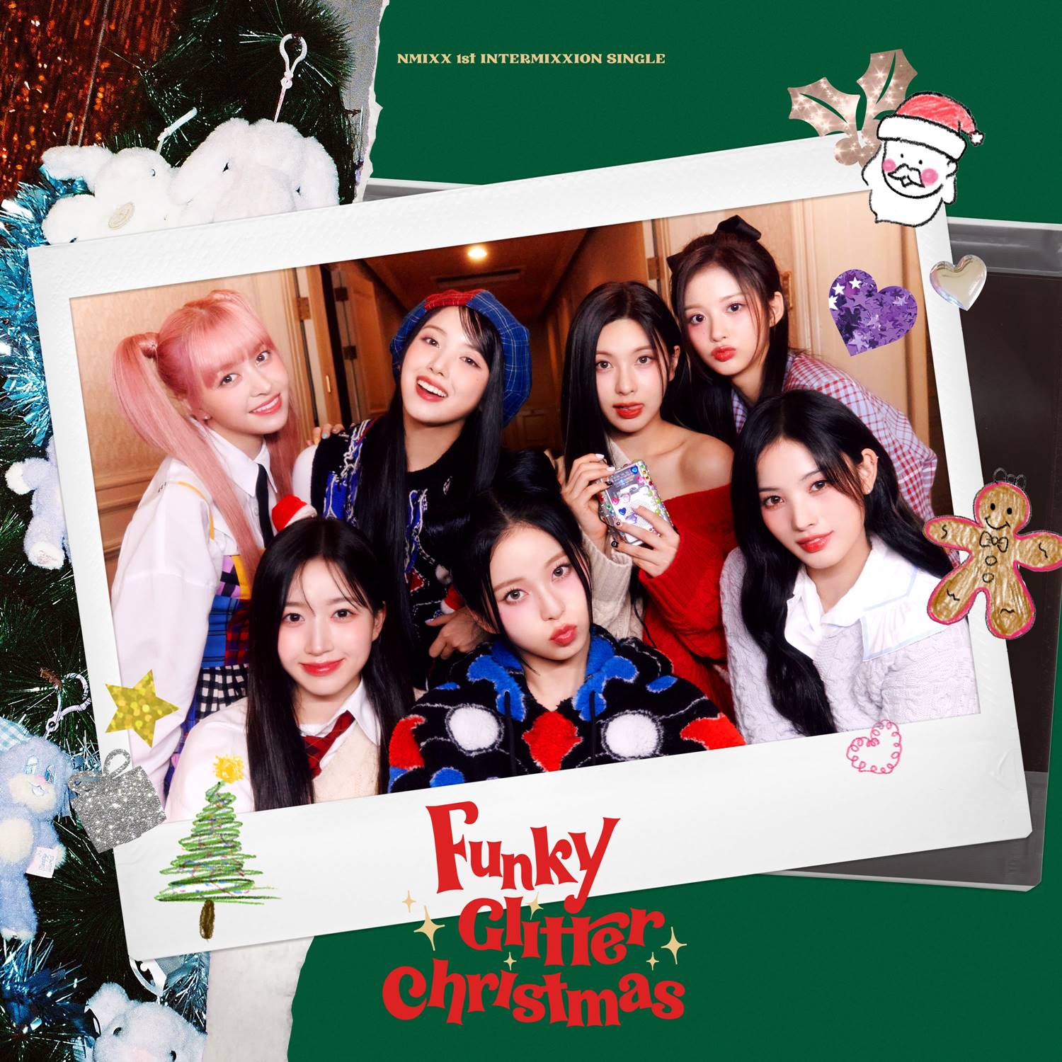 Konten natal NMIXX pertama