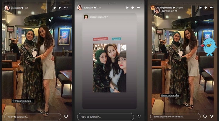 Aura Kasih Pakai Mini Dress dan Adu Cantik Dengan Mulan Jameela Aura Kasih Pakai Mini Dress dan Adu Cantik Dengan Mulan Jameela Aura Kasih Pakai Mini Dress dan Adu Cantik Dengan Mulan Jameela