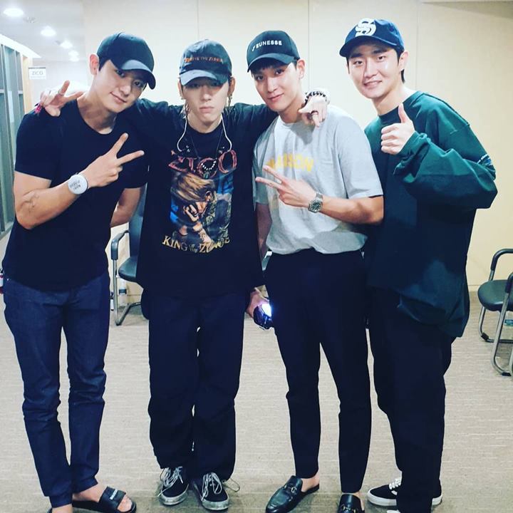 Chanyeol EXO dan Choi Tae Joon