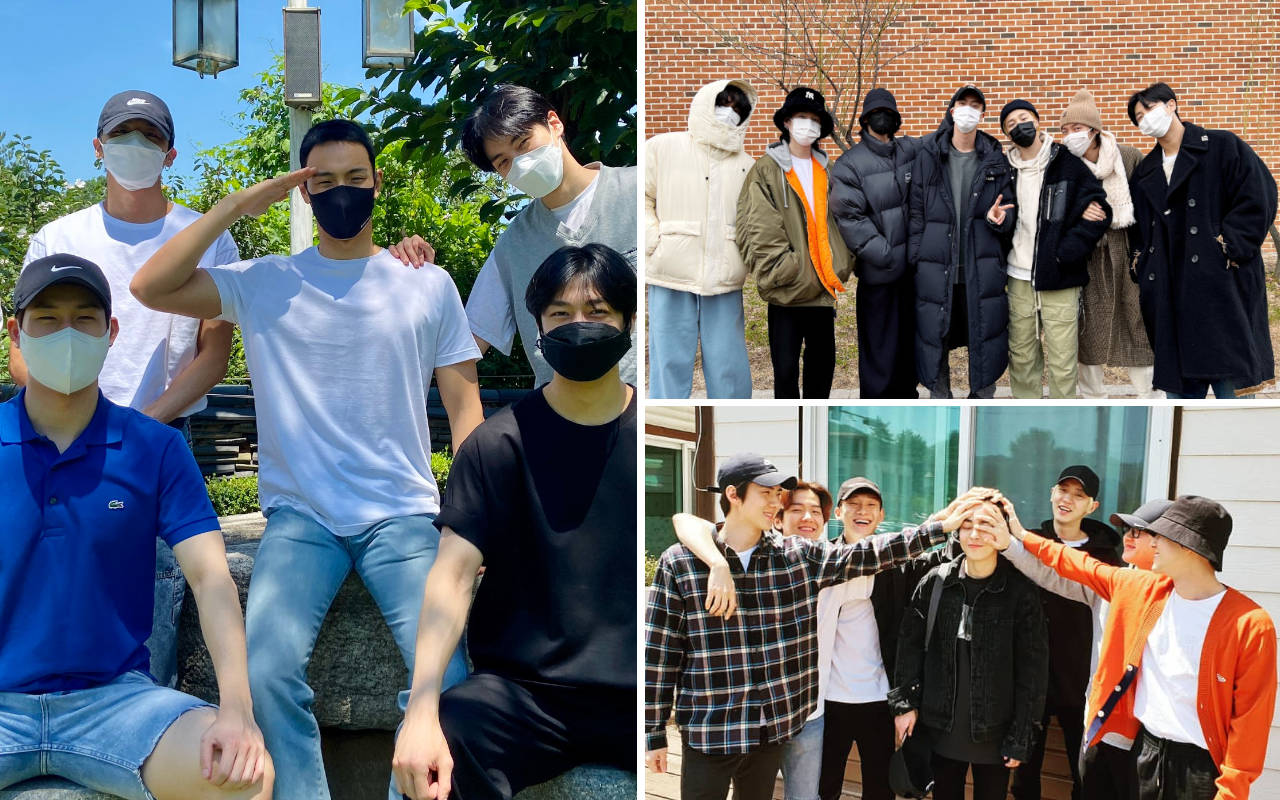 Terbaru BTS, 11 Potret Kompak Boy Grup Antarkan Member Pertama Berangkat Wamil