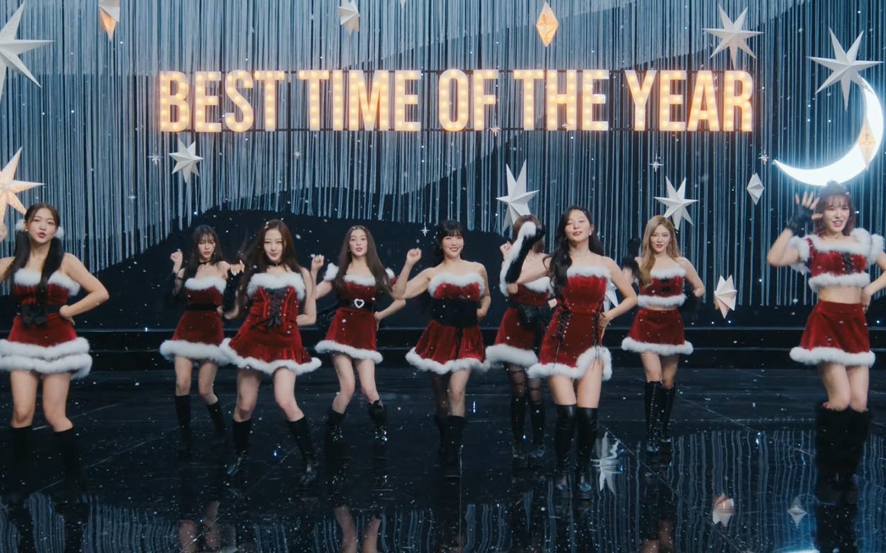 Kolaborasi Pertama Kalinya, Red Velvet dan aespa Tunjukkan Pesta Visual di MV 'Beautiful Christmas'