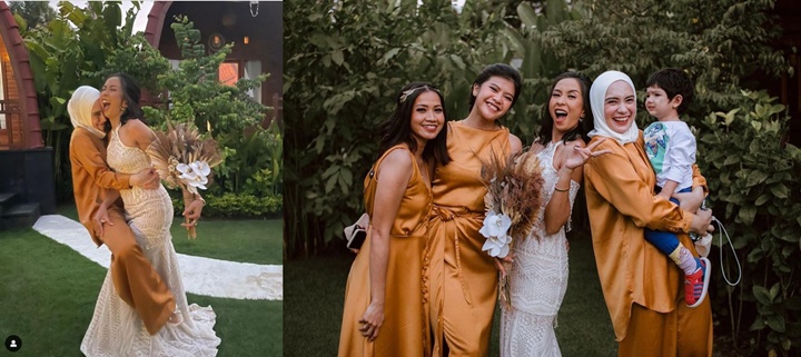 Heboh Diisukan Cerai, Putri Anne Tampil Paling Beda Saat Jadi Bridesmaid Bestie