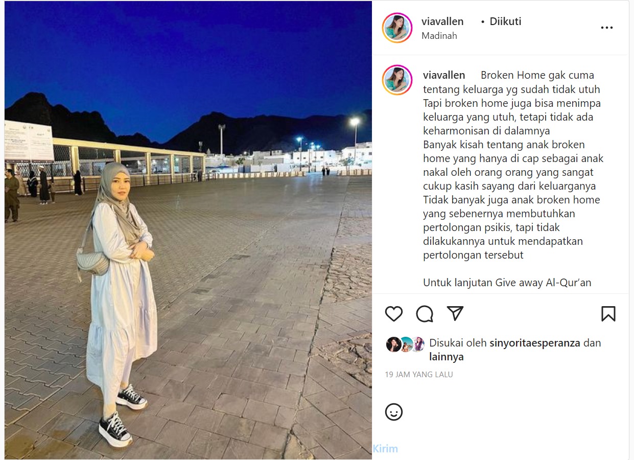 Via Vallen Bahas Persepsi Beda Soal Broken Home