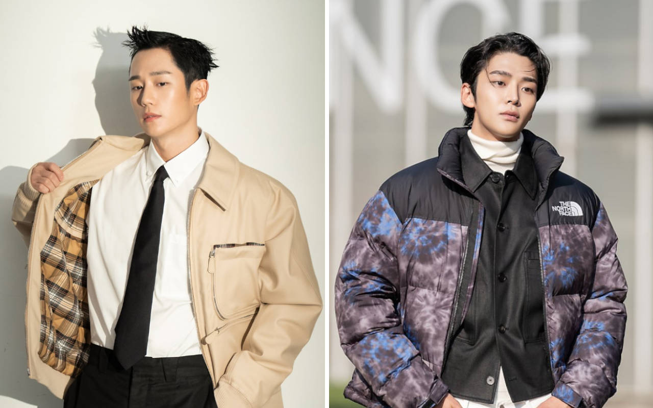 Jung Hae In Vs Rowoon SF9, Kompak Gaya Mamba untuk Fashion Airport Musim Dingin