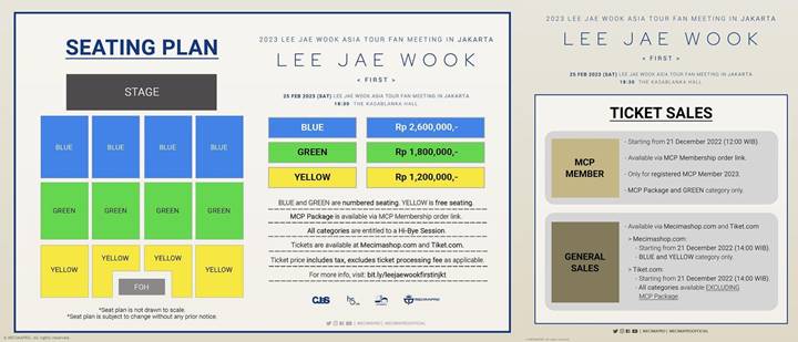 Baru Dirilis, Harga Tiket Fan Meeting Lee Jae Wook di Indonesia Disebut Sepadan