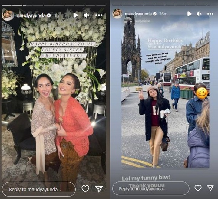 Maudy Ayunda Ultah ke-28