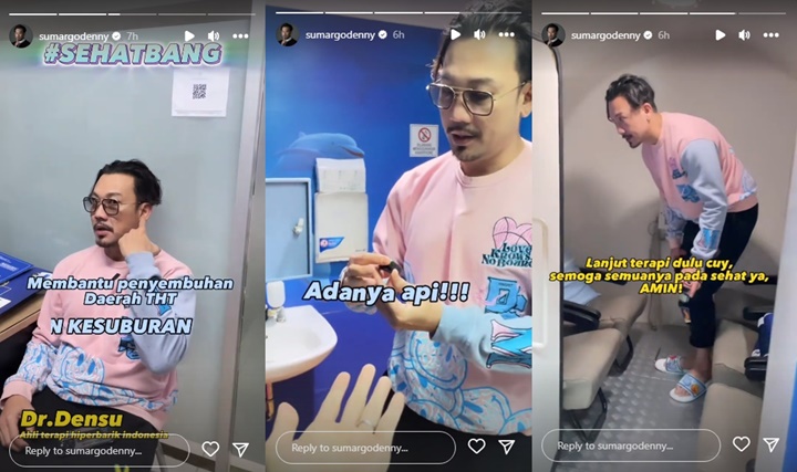 Denny Sumargo Dimasukkan Dalam Tabung Saat Jalani Terapi Hiperbarik, Apa Manfaatnya?