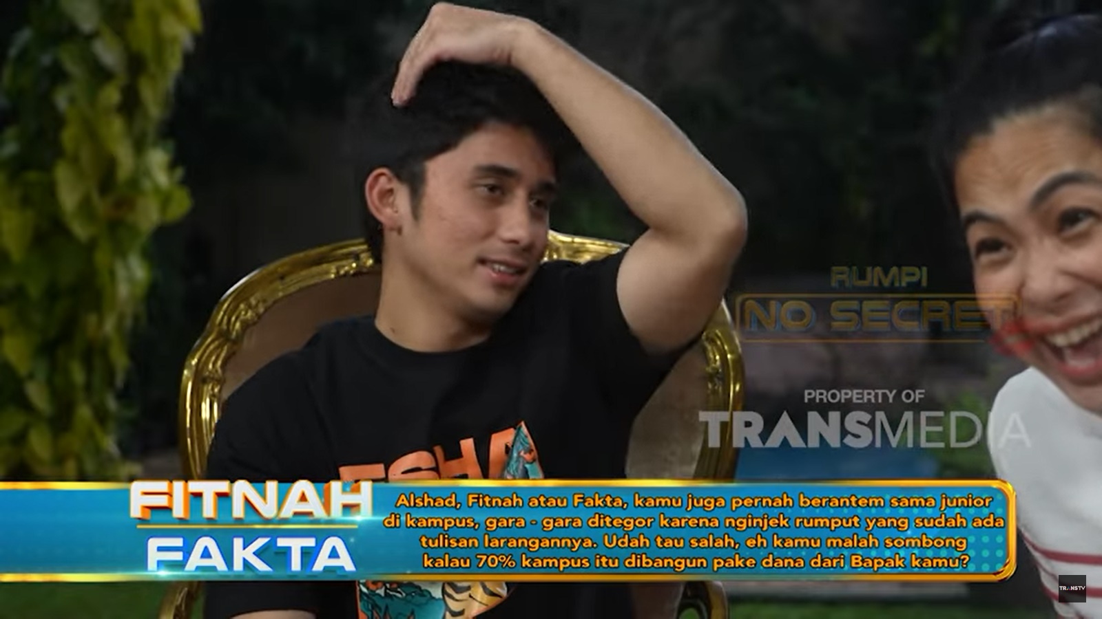 Alshad Ahmad Bahas Rumor Soal Kampusnya Dibangun Pakai 70 Persen Dana Sang Ayah