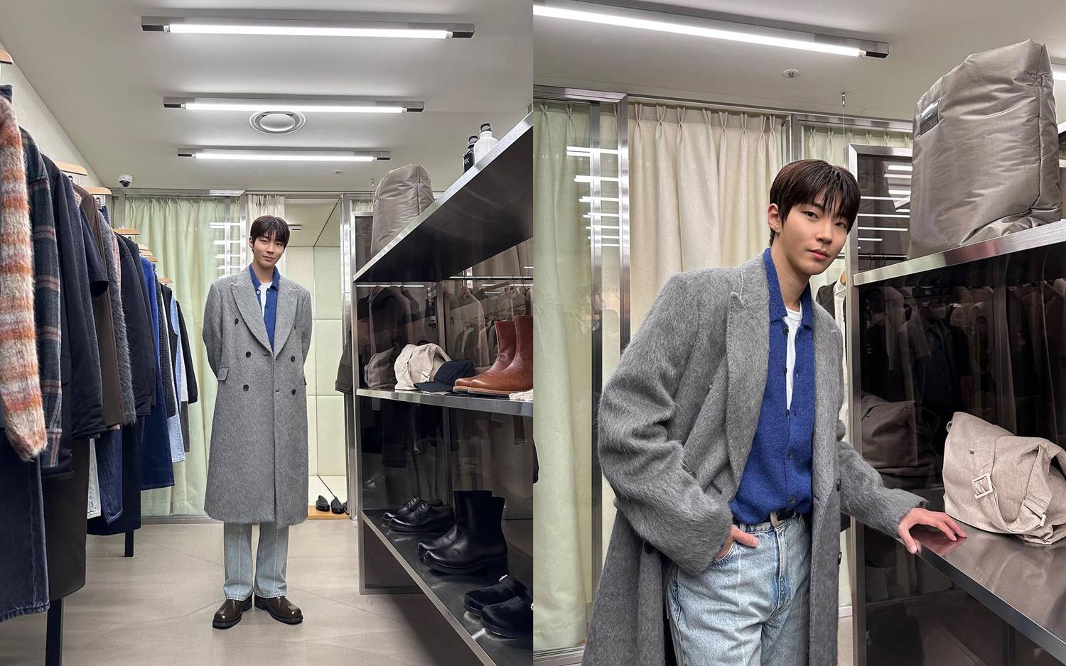 penampilan Hwang In Yeop untuk Our Legacy