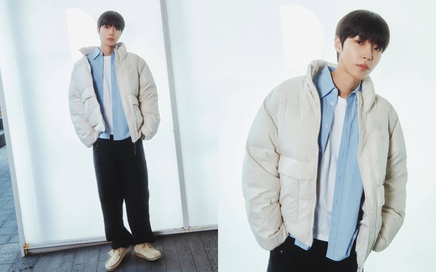 penampilan Hwang In Yeop untuk Calvin Klein
