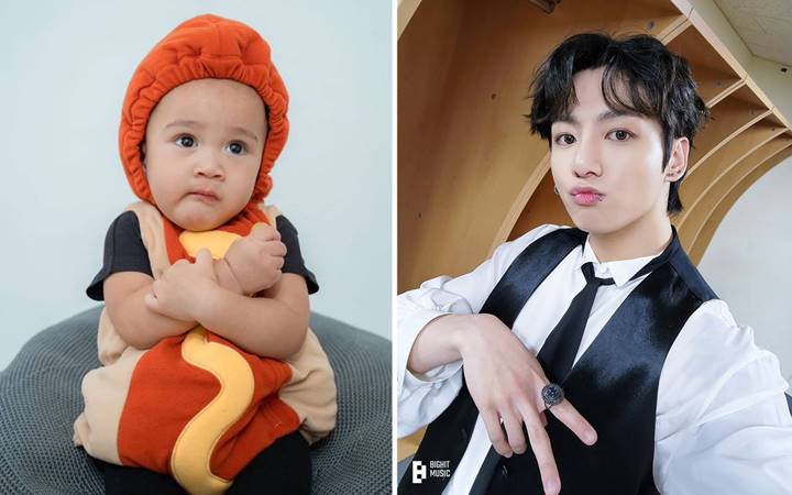Kebiasaan Duduk Rayyanza Cipung Ingatkan Pada Jungkook BTS