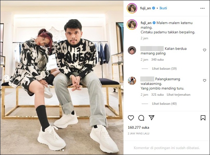 Fuji An Gercep Gombali Thariq Halilintar Usai Bantah Isu Cemburu