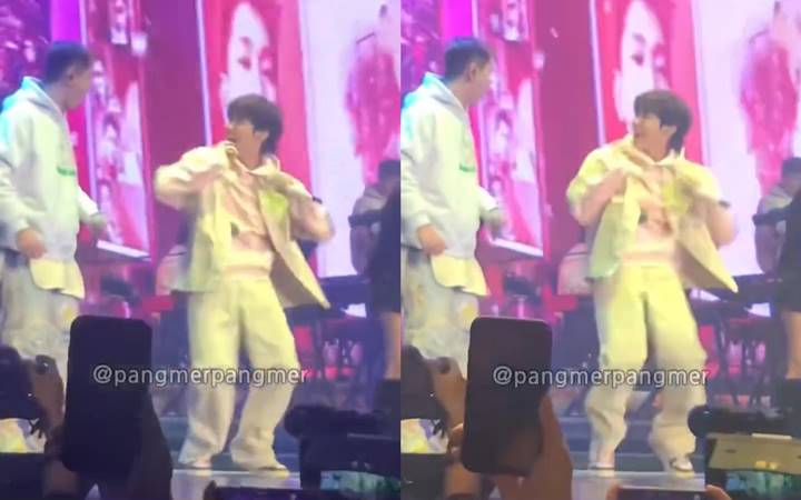 J-Hope BTS Beri Kejutan di Konser Crush, Aksi Joget Lucu Curi Fokus
