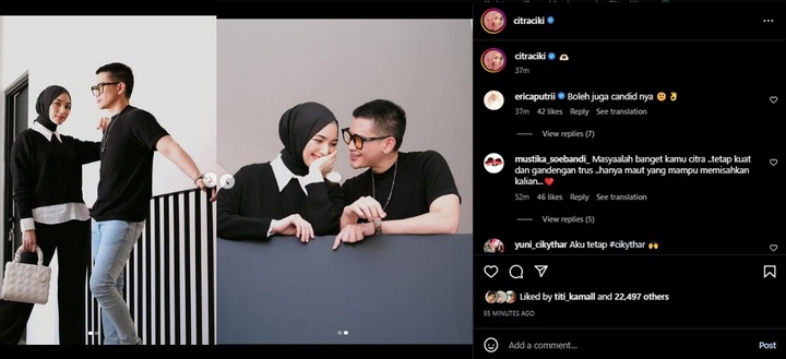 Reaksi Citra Kirana Soal Isu Video Mesum Rezky Aditya