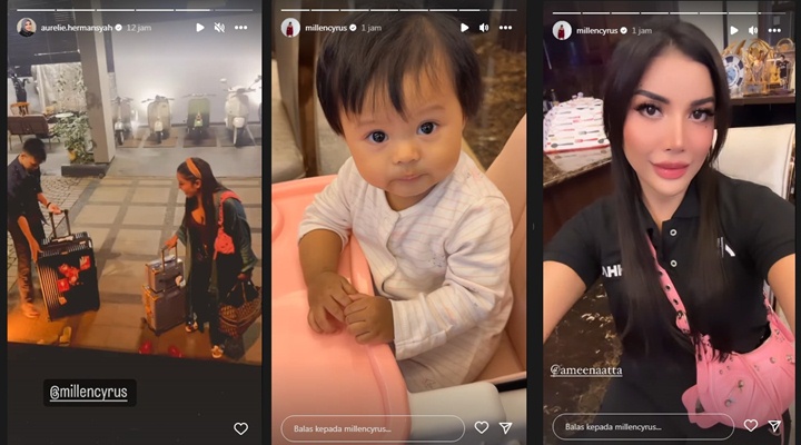 Hendak Pergi ke Bali Bareng, Aurel Hermansyah Syok Lihat Koper Millen Cyrus Hendak Pergi ke Bali Bareng, Aurel Hermansyah Syok Lihat Koper Millen Cyrus