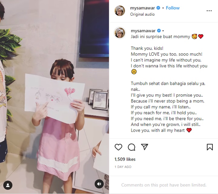 Mawar AFI Tunjukkan Lukisan Sang Anak, Tak Ada Gambar Ayah Bikin Salfok