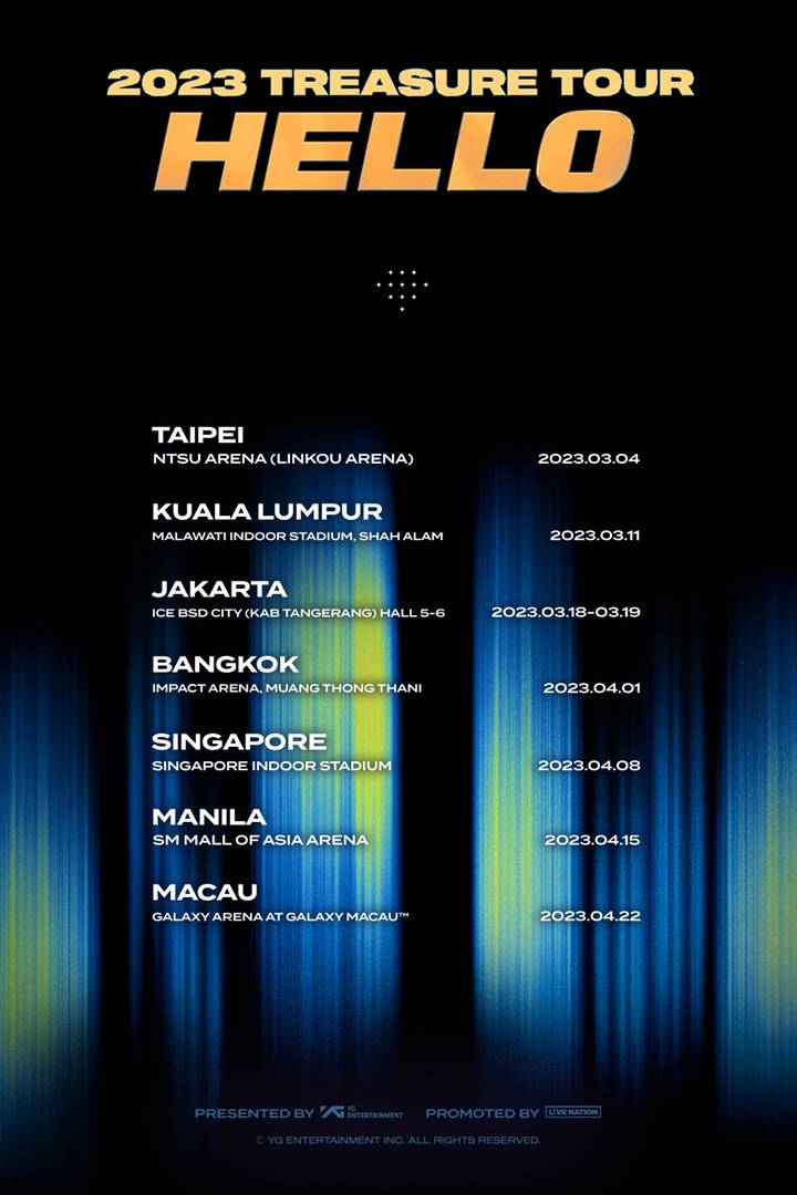Gelar Tur \'Hello\', TREASURE Bakal Balik Manggung di Indonesia Maret 2023